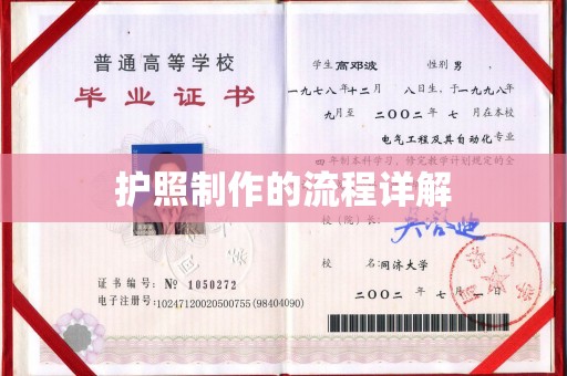 南乐护照制作的流程详解