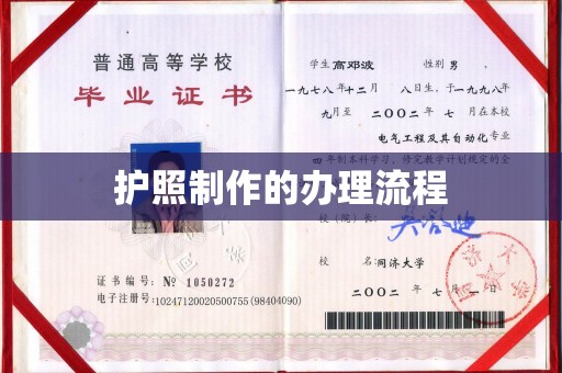 南乐护照制作的办理流程